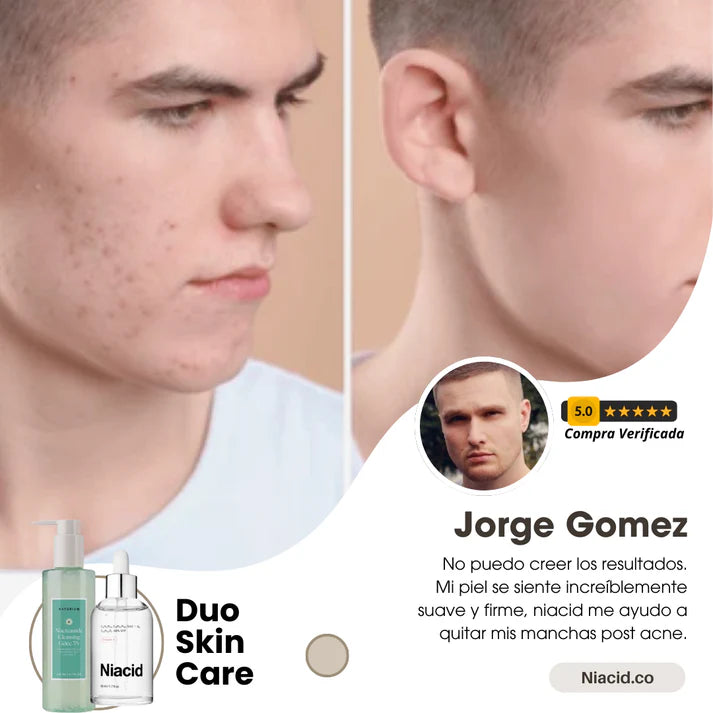 Dúo Regenerador Niacid + Guía Premium de Skincare (Valorado en $400 USD) 🔥
